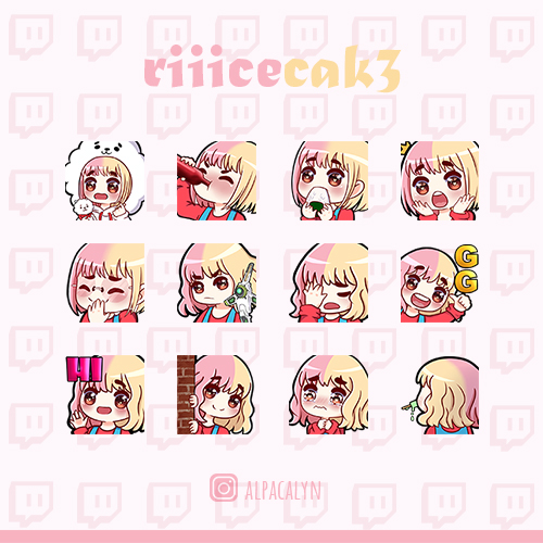 Riiicecake Emotes